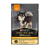 Purina Pro Plan для взрослых собак мелких и миниатюрных пород с курицей в соусе 85г